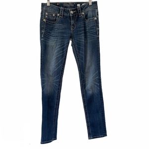 Miss Me Dark Blue Skinny Jeans